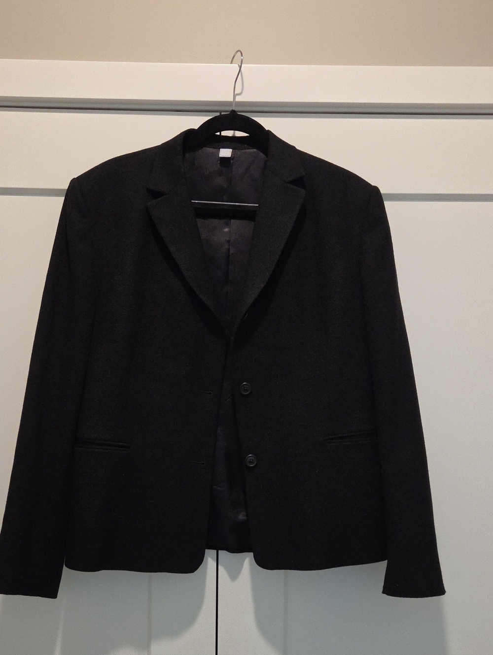 Mark Shale Women's Black Two-Button Sport Coat Blazer